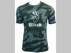 Ultras  nočný maskáč-Nightcamo SPLINTER, pánske tričko 100%bavlna